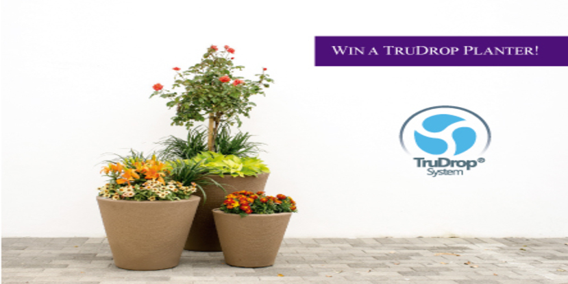 Win a Crescent Garden TruDrop planter – Sing it!