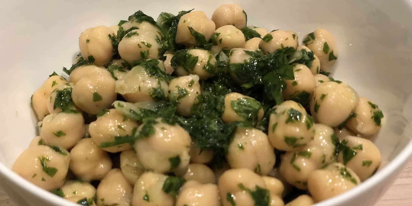 Chickpea parsley