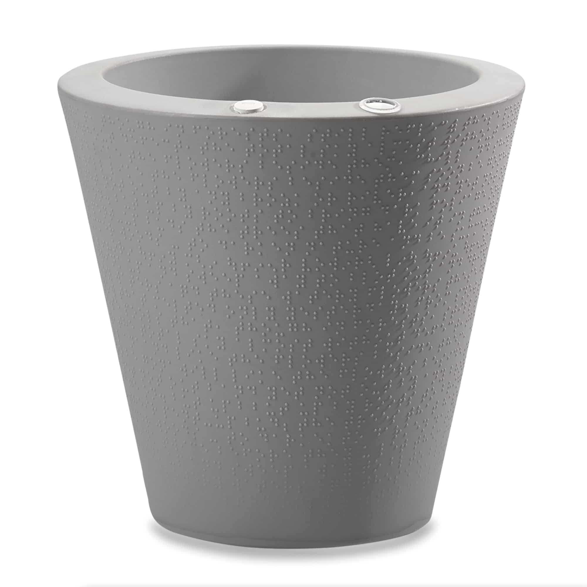 Dot Planter in Ash Grey
