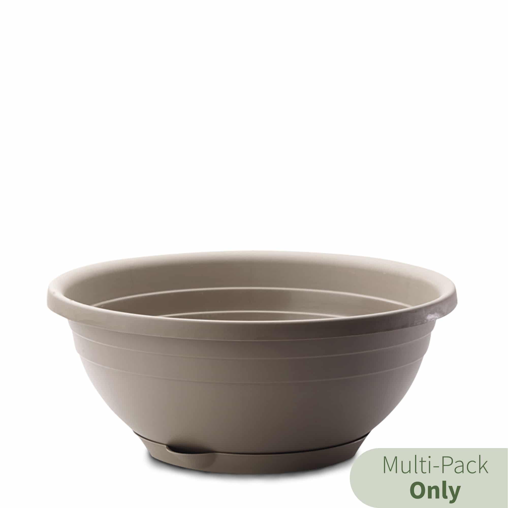 emma bowl hanging planter in cappuccino brown
