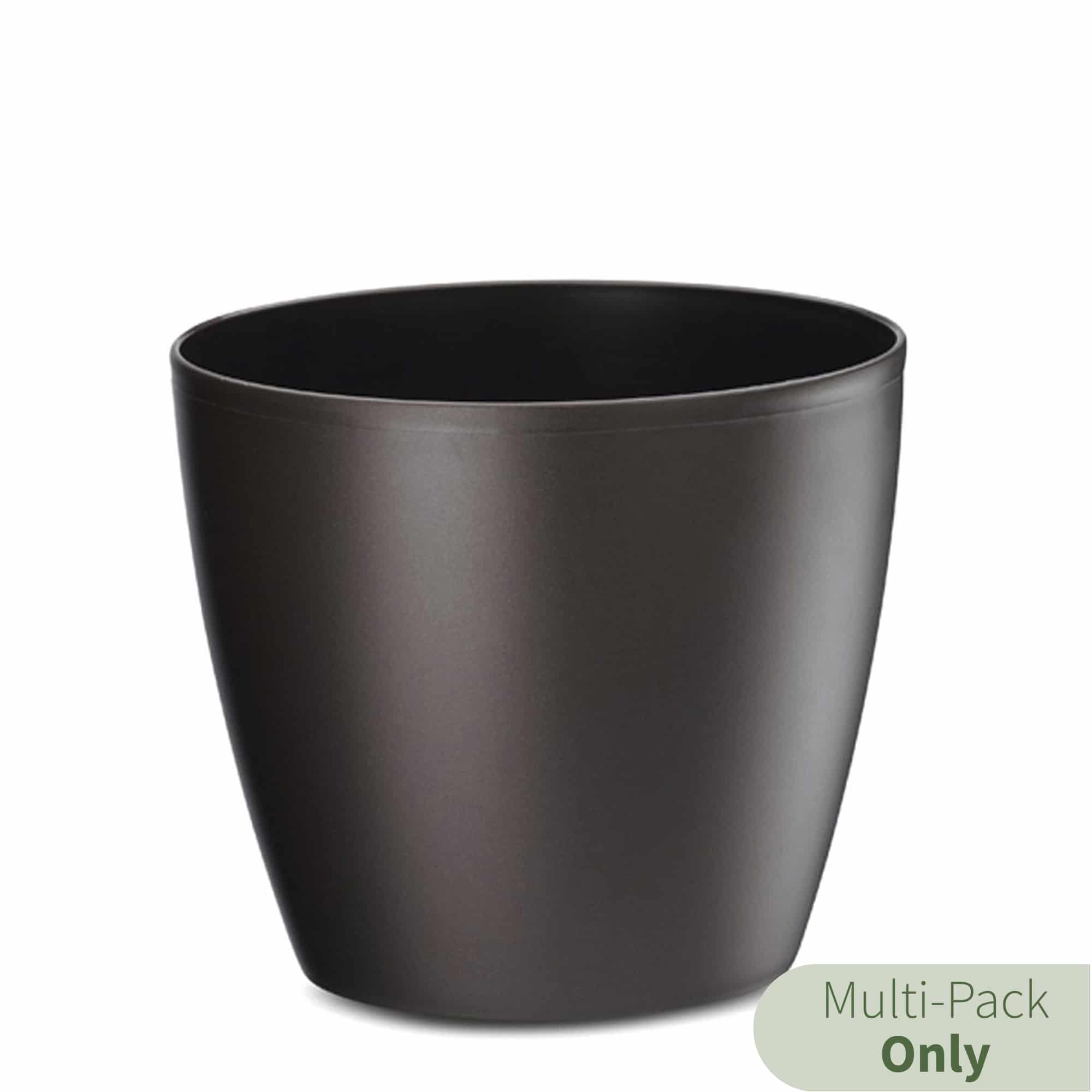 Eva planter in fudge brown