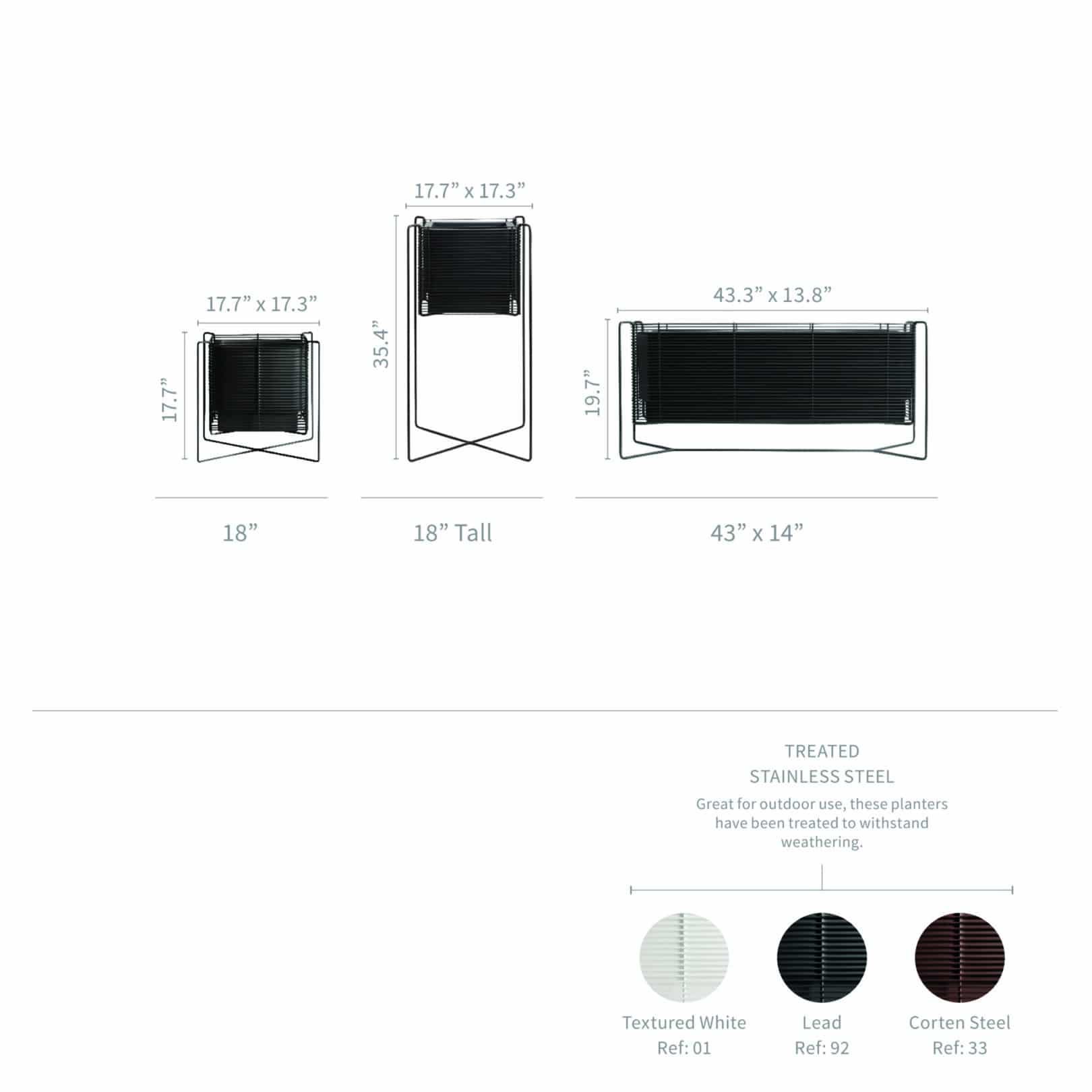 lin planters specifications