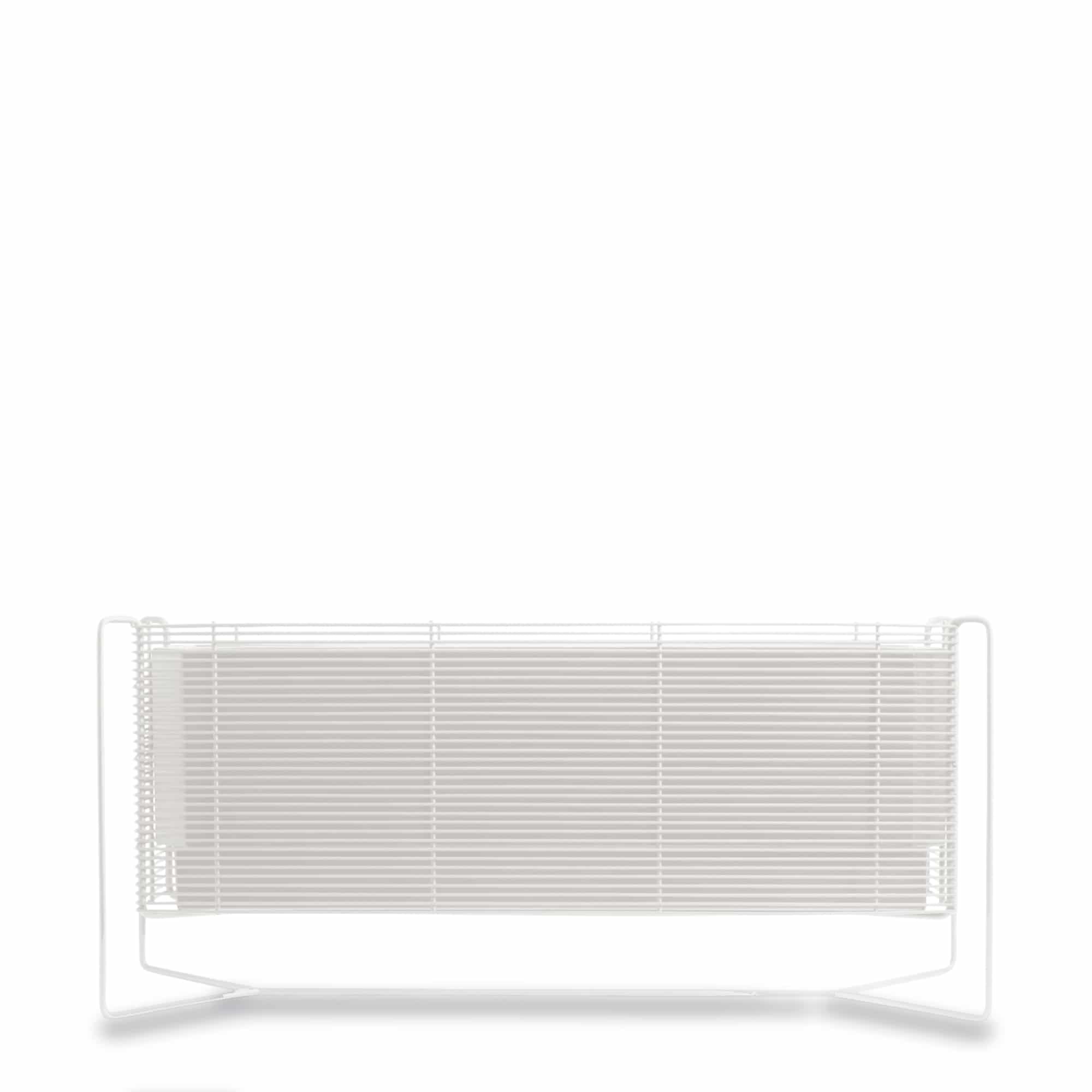 lin rectangular planter in white – White rectangular planter