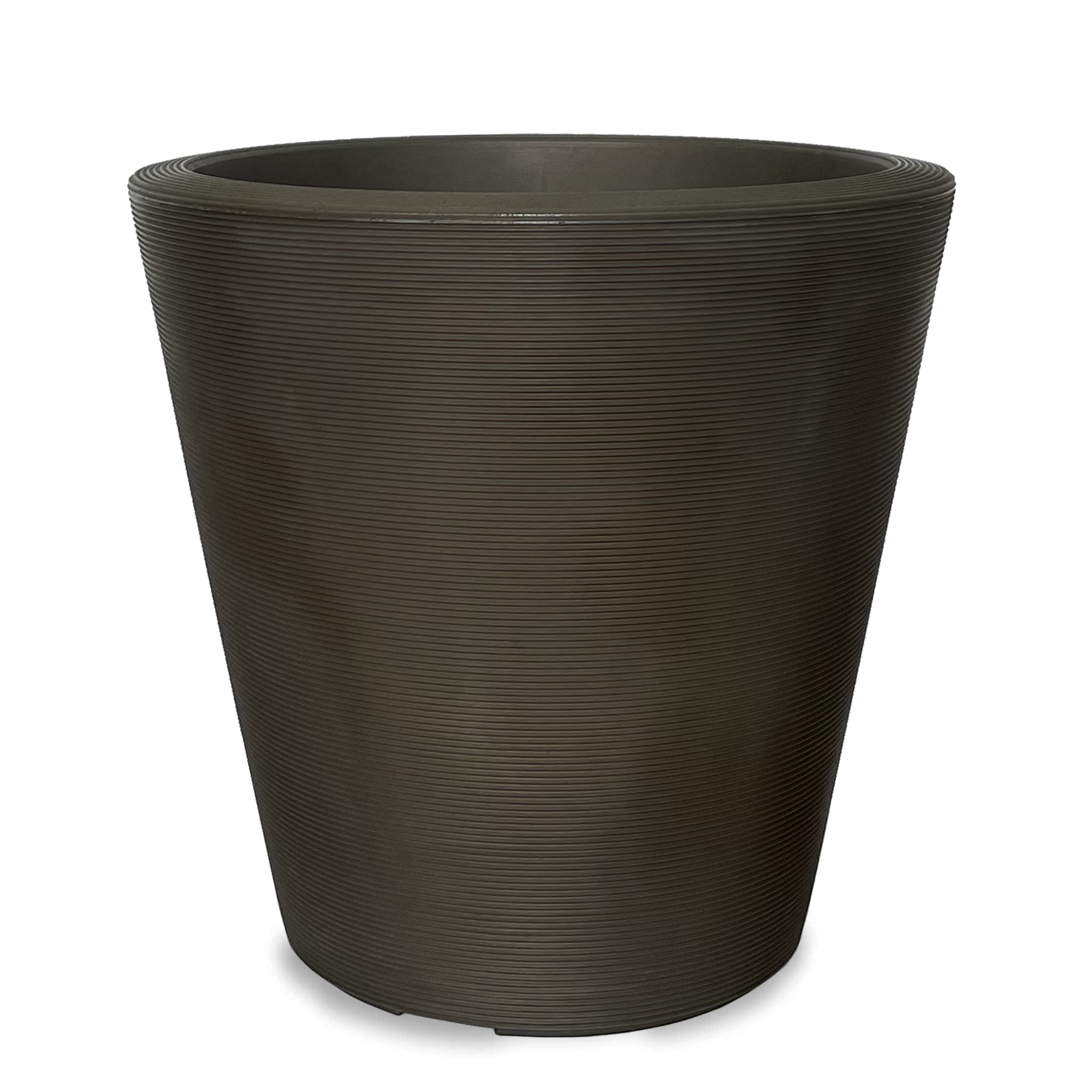 Madison Planter in Old Bronze Brown – Old bronze brown planter