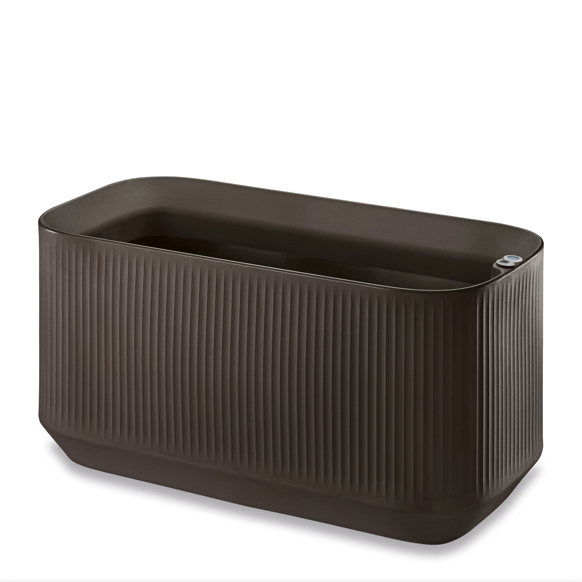 mod large trough in bark brown