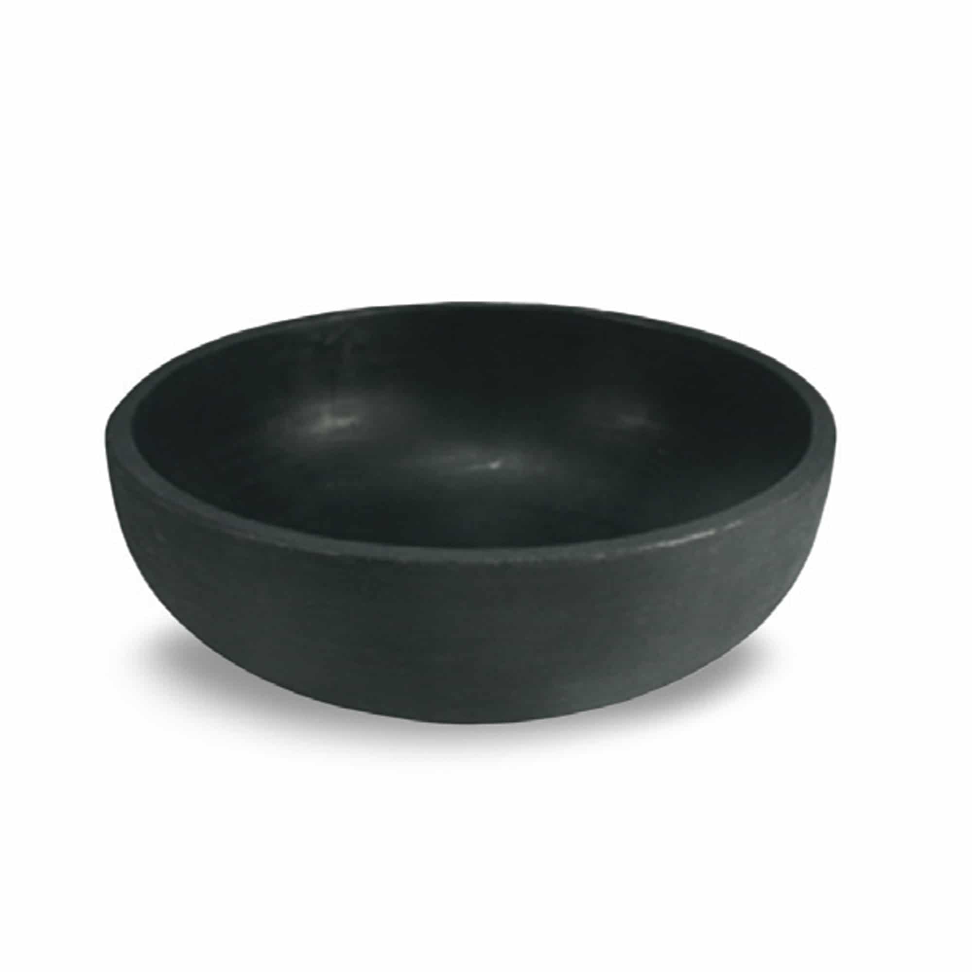 Orinoco Bowl in Caviar Black