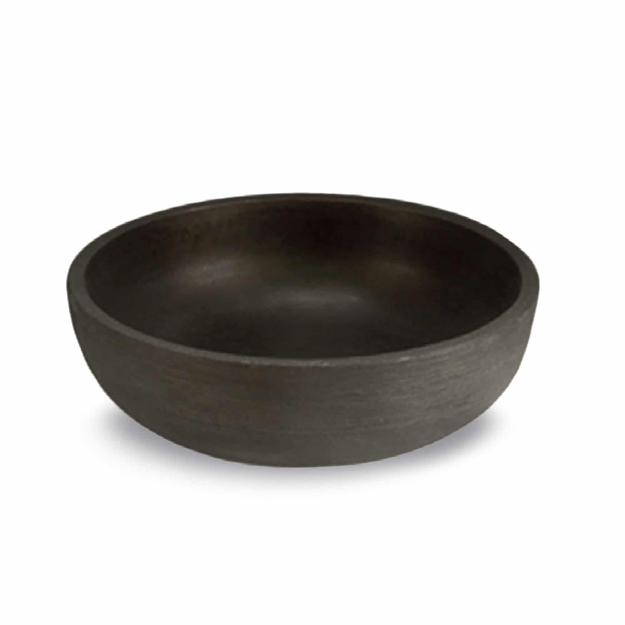 Orinoco Bowl in Old Bronze Brown