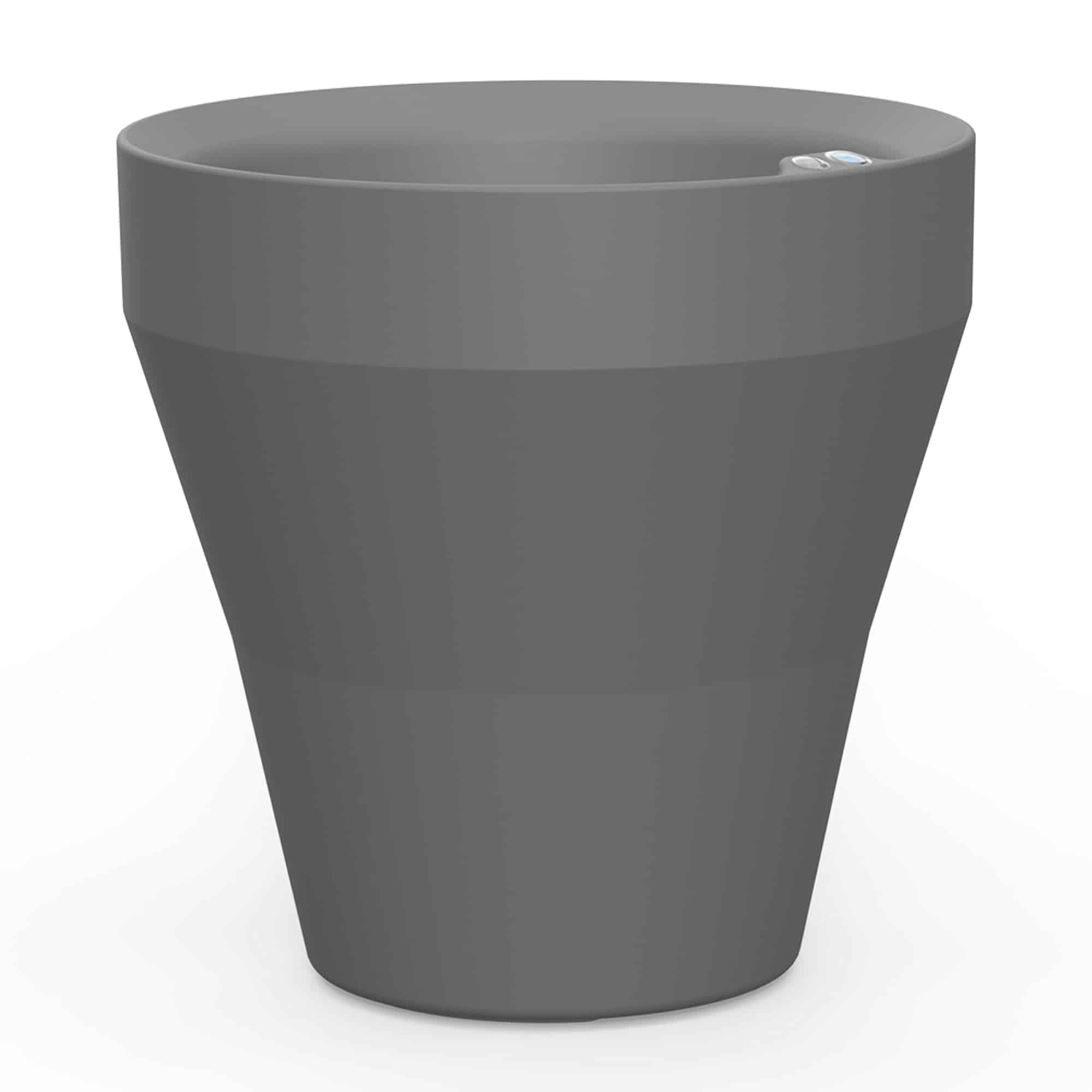 Rim Planter TruDrop Slate Color