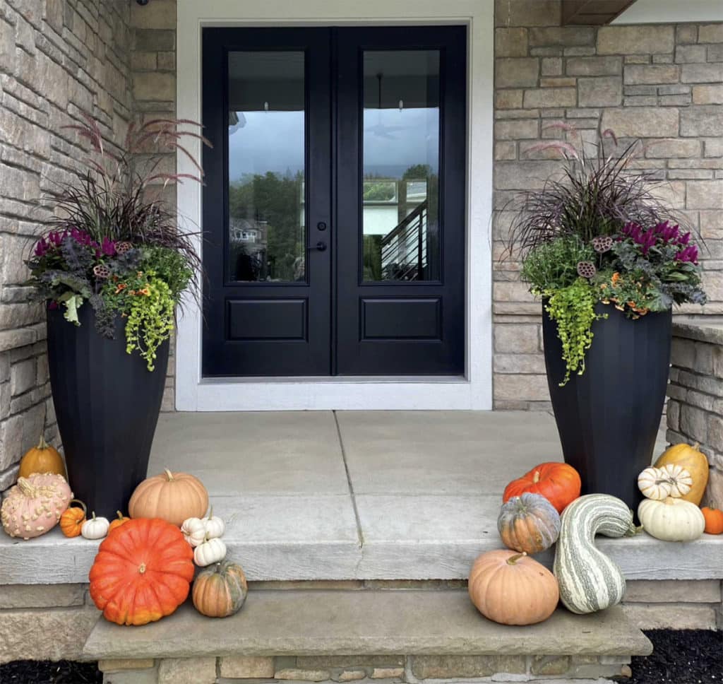 Container Garden with the seasons with these beautiful pots.