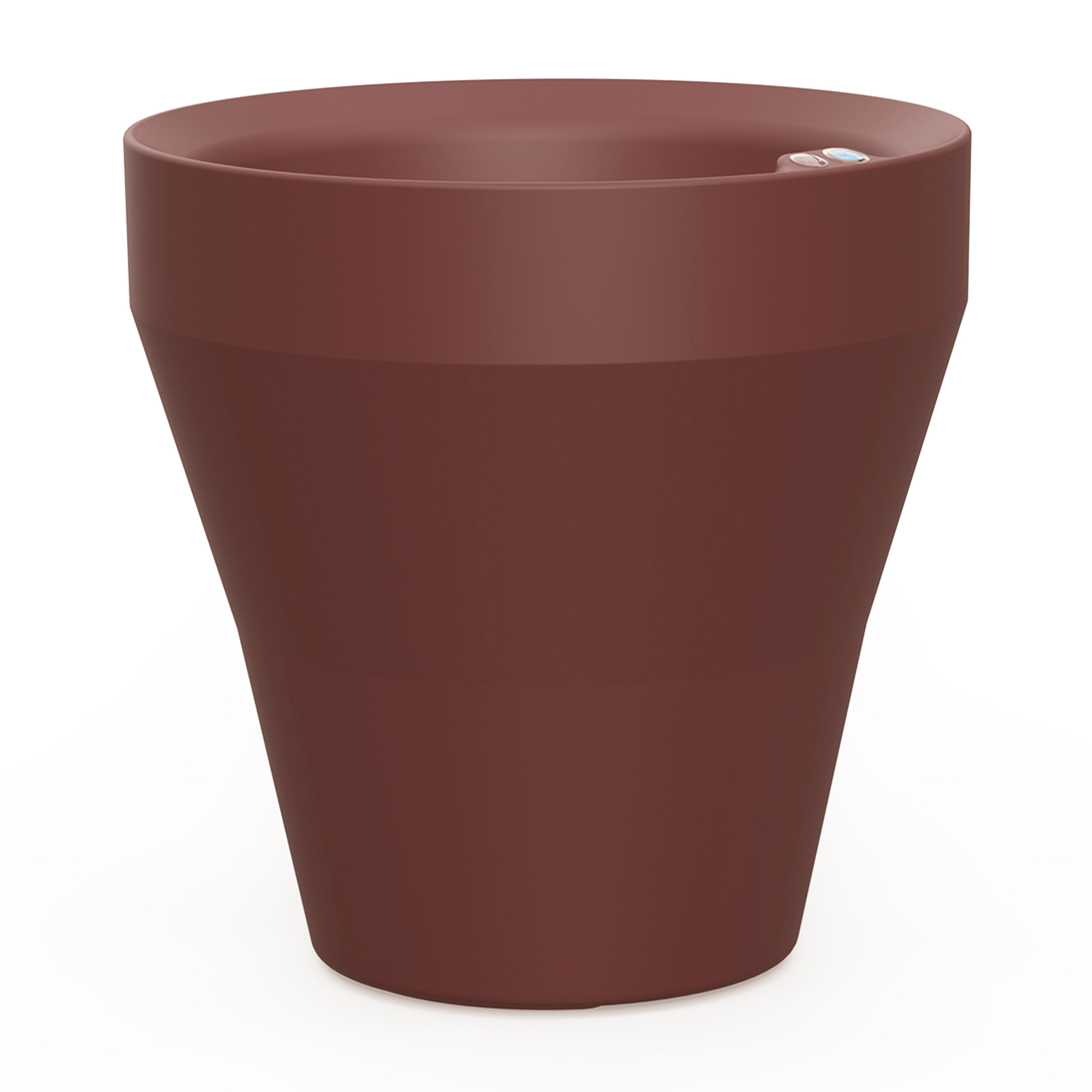 Red Round Trudop Planter